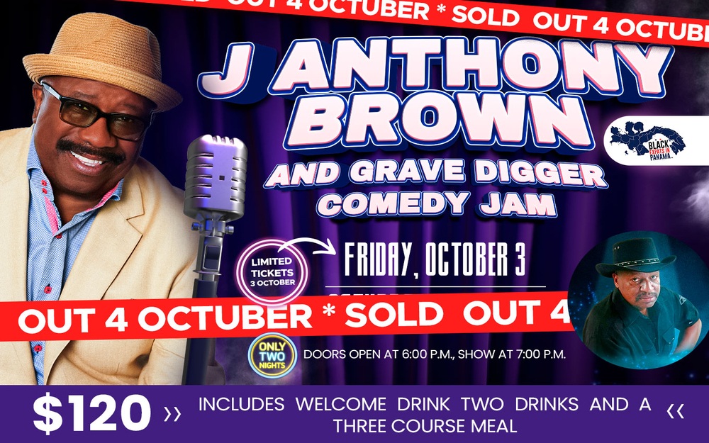 J Anthony Brown and Comedian Grave Digger 120