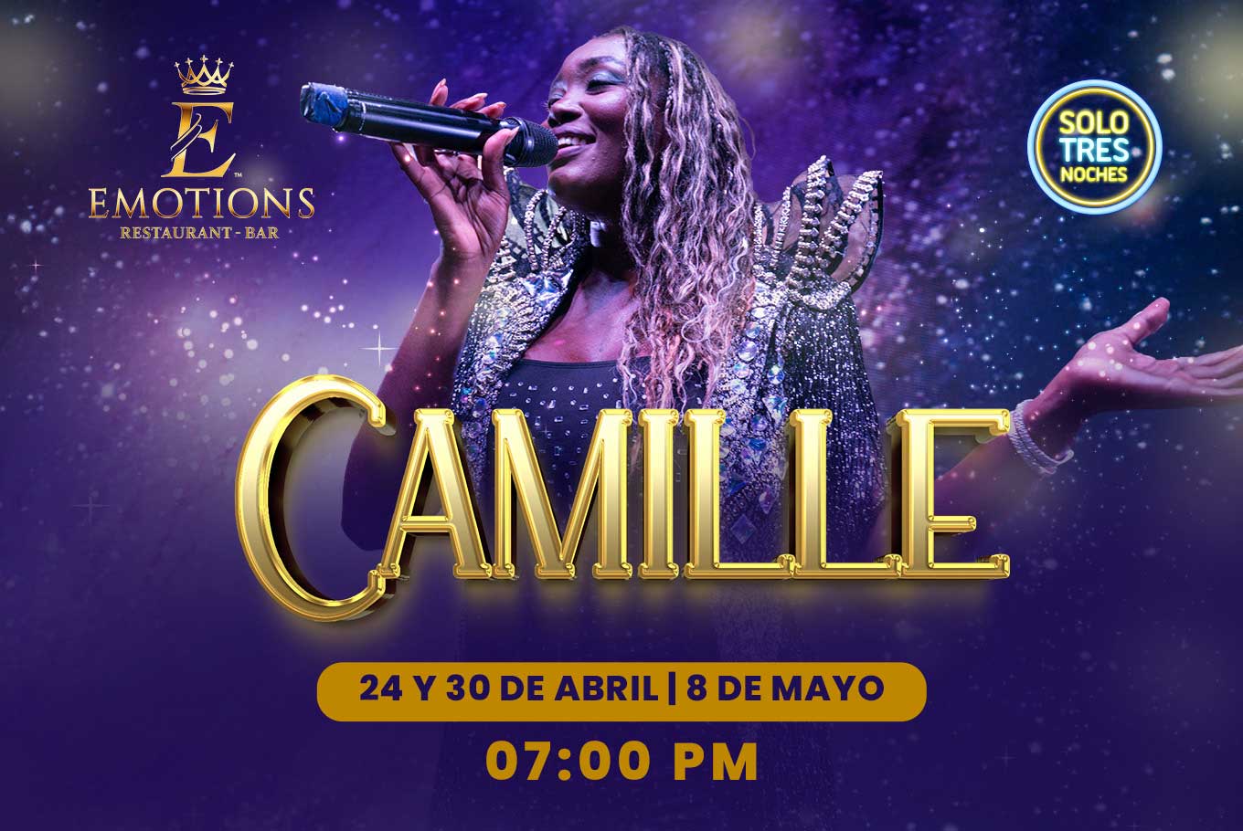 8 de Mayo - CAMILE ALERTE - En concierto entrada Libre