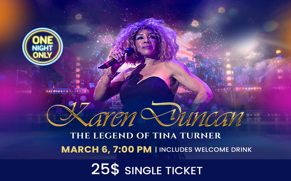 Tina Turner - MARCH 6