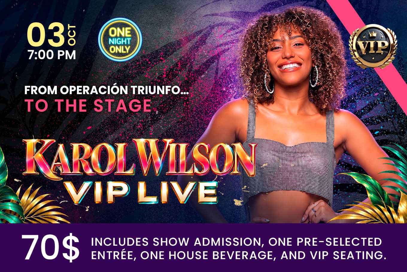 Karol Wilson from Operacion Triunfo $70