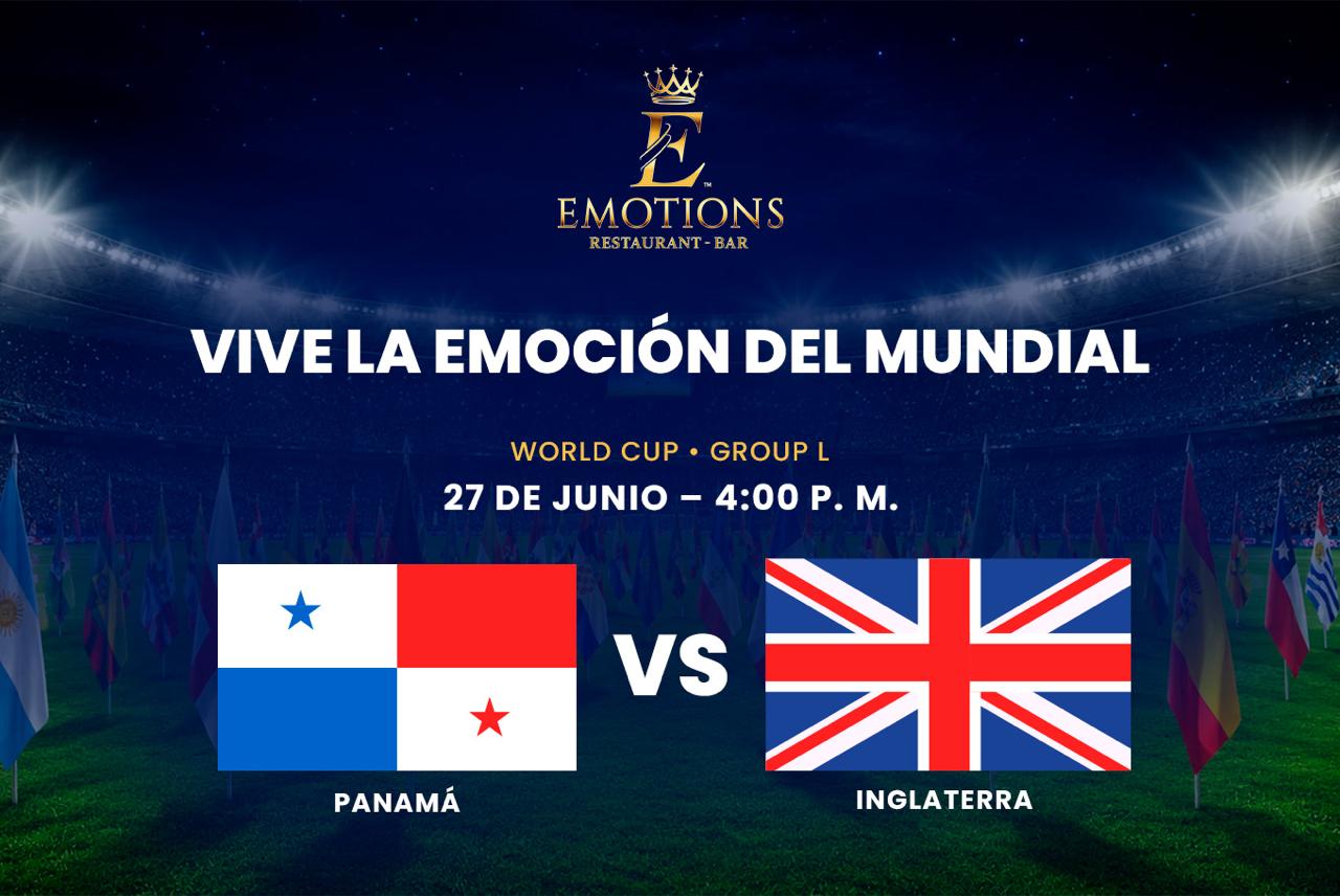 Inglaterra vs Panamá 27 de JUN