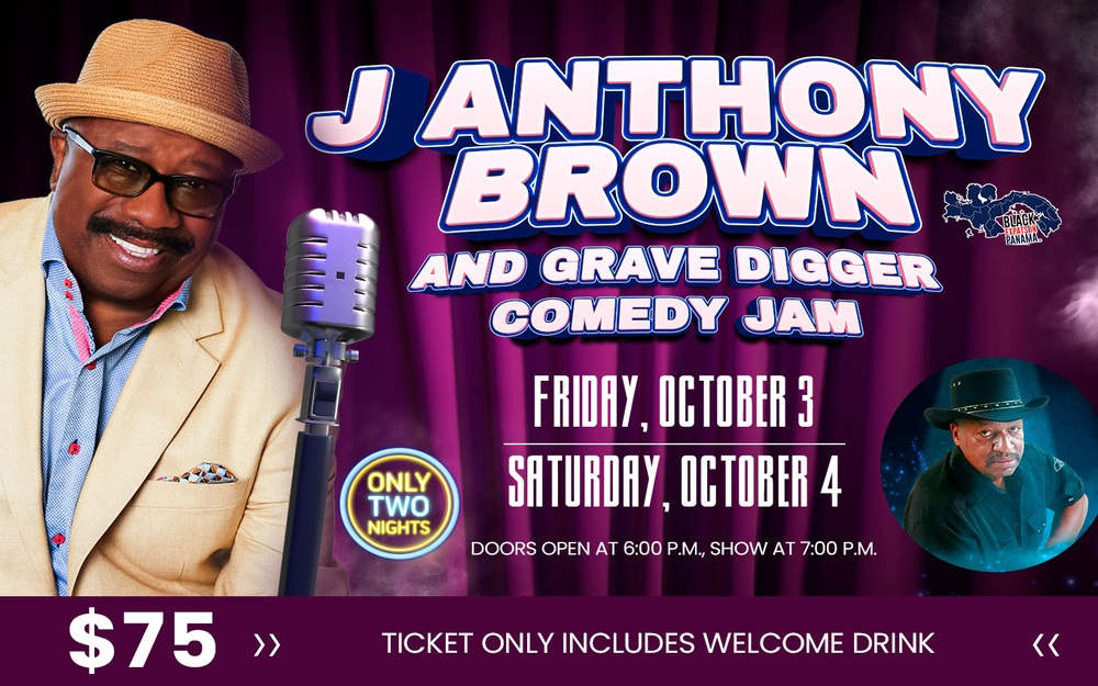 J Anthony Brown and Comedian Grave Digger