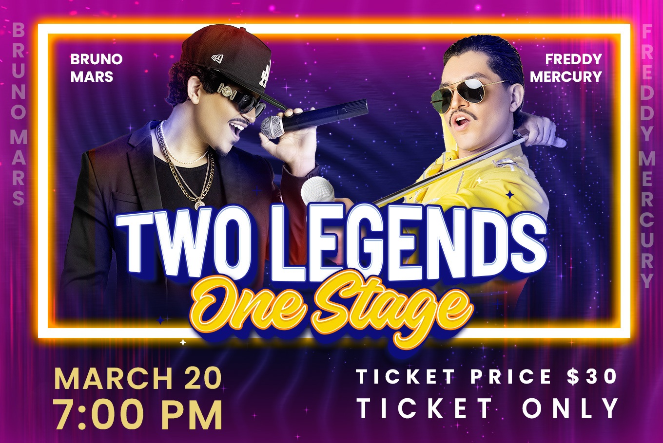 Two Legends - One Stage