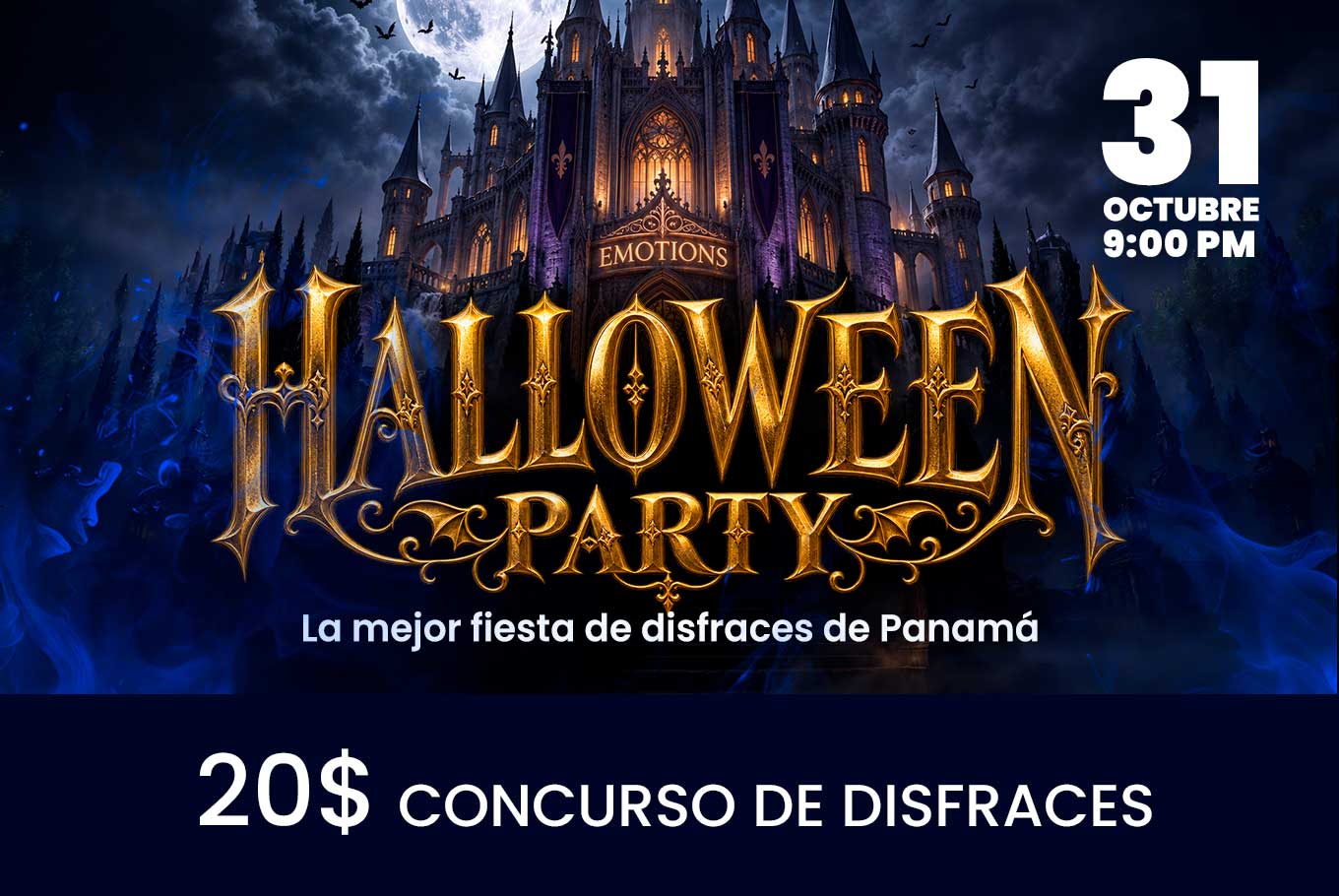 Halloween party OCT 31 -$20