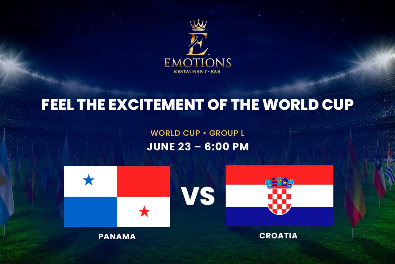 PANAMA vs. CROATIA JUN 23