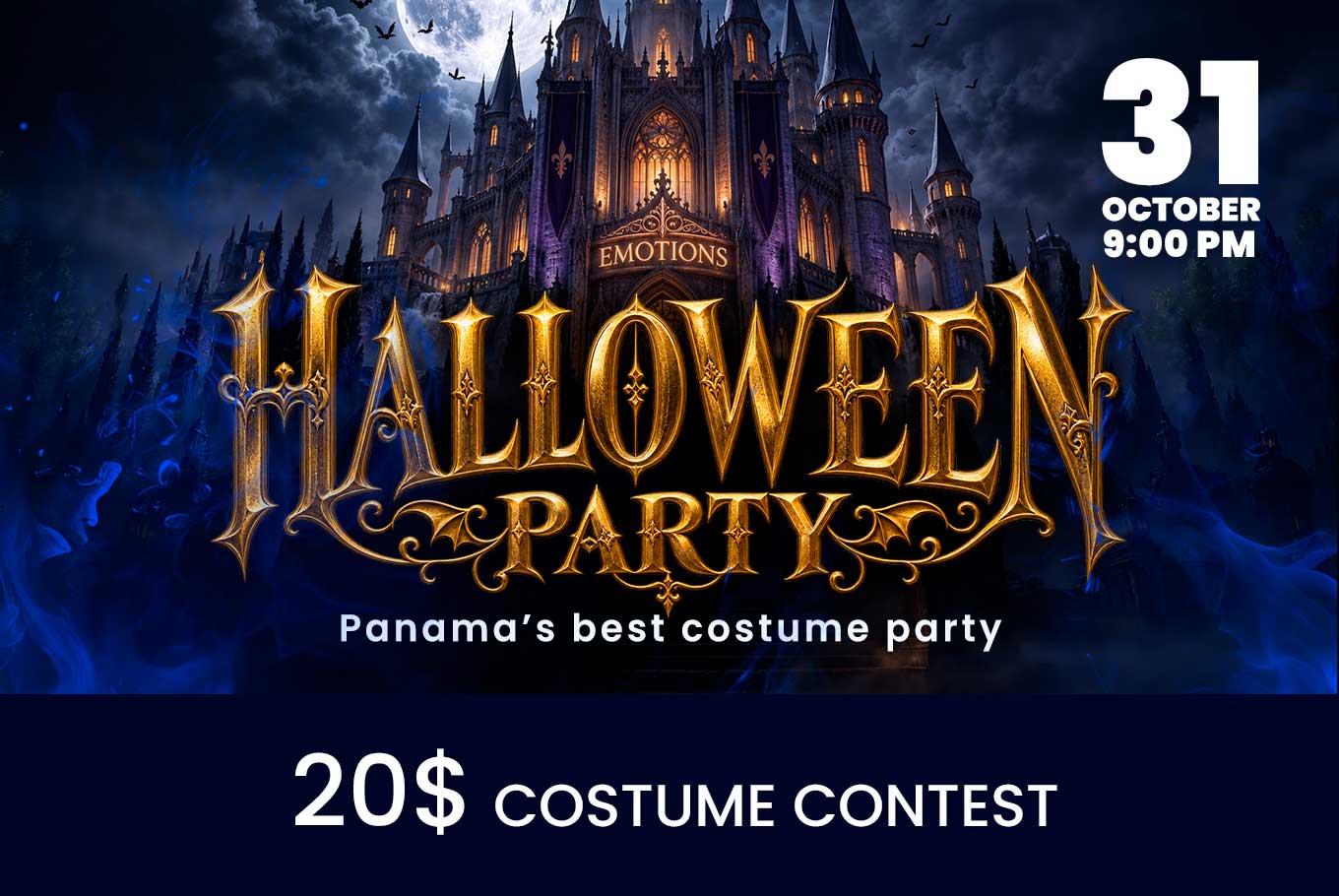 Halloween party OCT 31 - $20