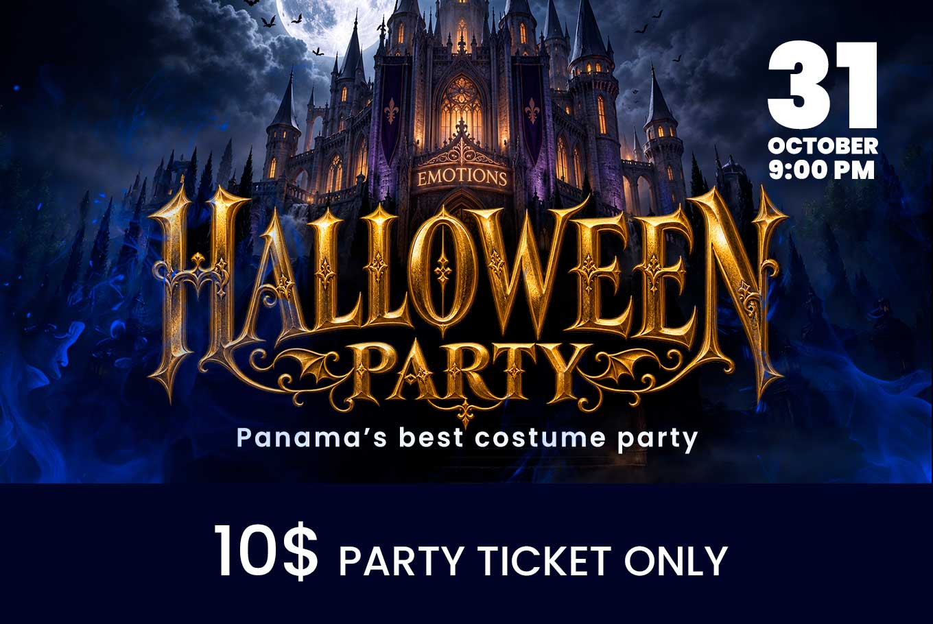 Halloween party OCT 31 - $10