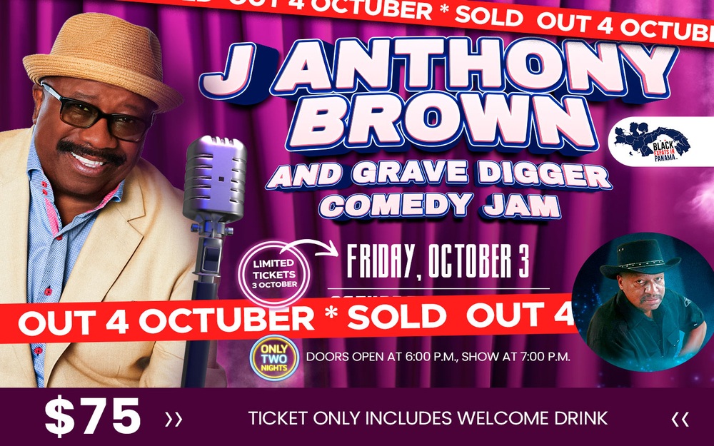 J Anthony Brown and Comedian Grave Digger