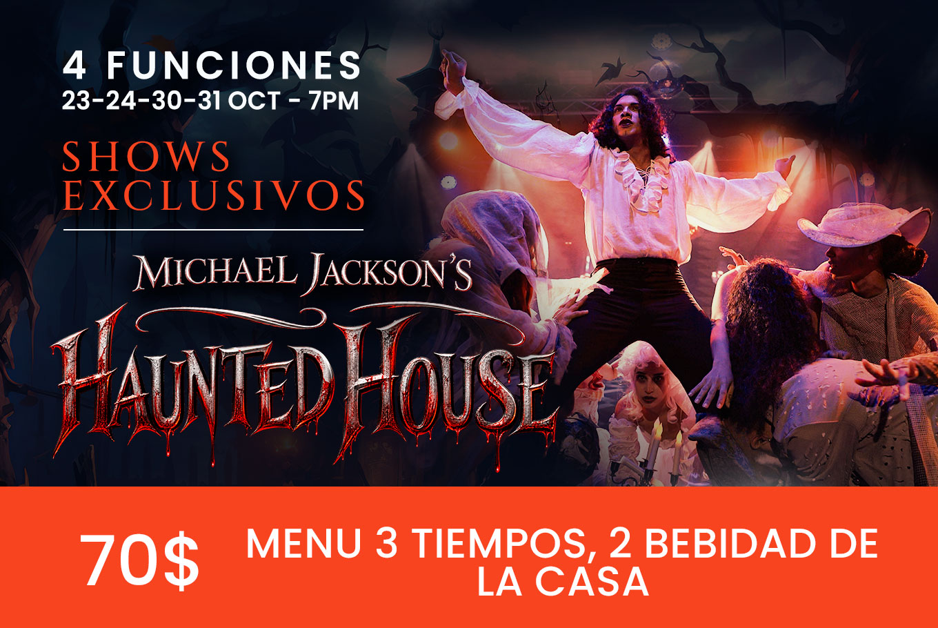 Michael Jacksons Huanted House OCT- $70