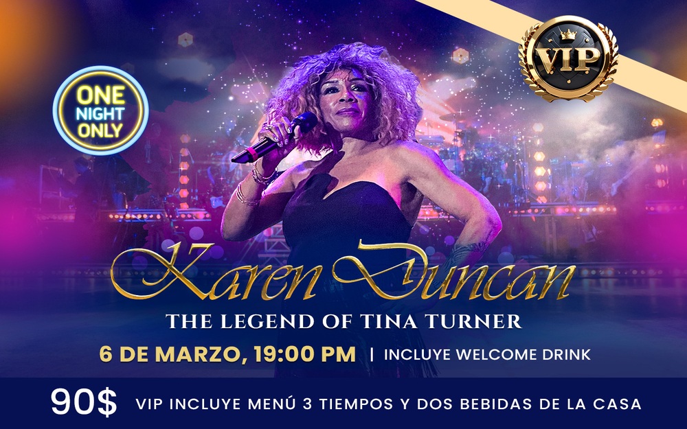 Tina Turner - 06 de Marzo VIP