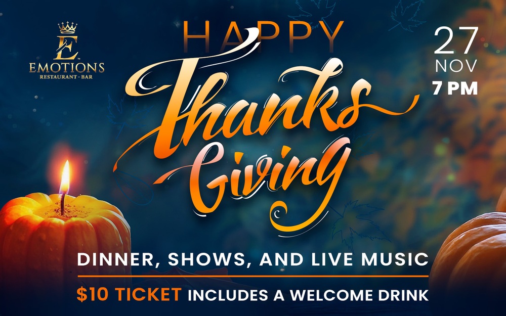 Happy Thanks Living 27 NOV