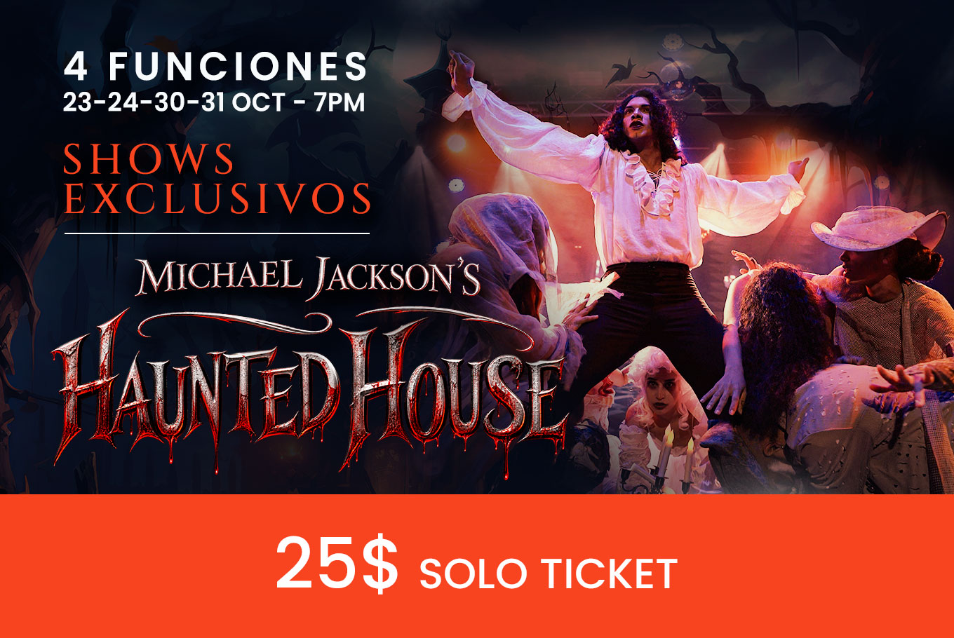 Michael Jacksons Huanted House OCT- $25