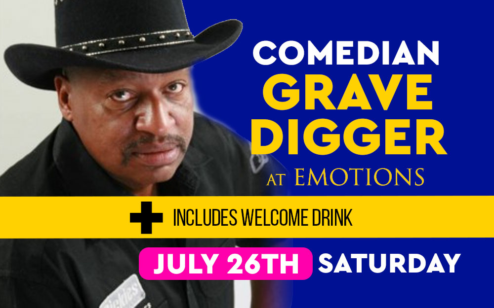 26th July - The Comedian GRAVE DIGGER